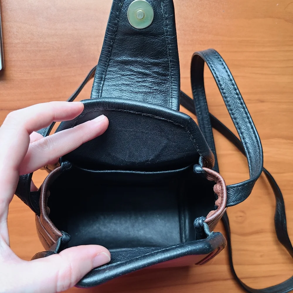 Vintage leather purse - Picture 5 of 5